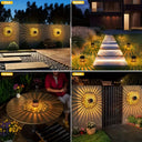 Outdoor LED Solar Fences and Wall Lights