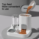 Automatic Gravity-Cat Water Dispenser & Feeder