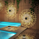 Outdoor LED Solar Fences and Wall Lights