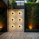 Outdoor LED Solar Fences and Wall Lights